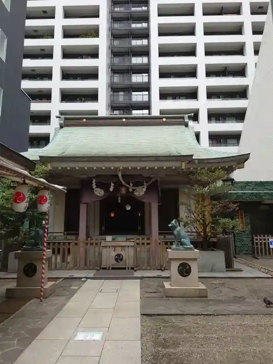宮益御嶽神社の本殿・本堂
