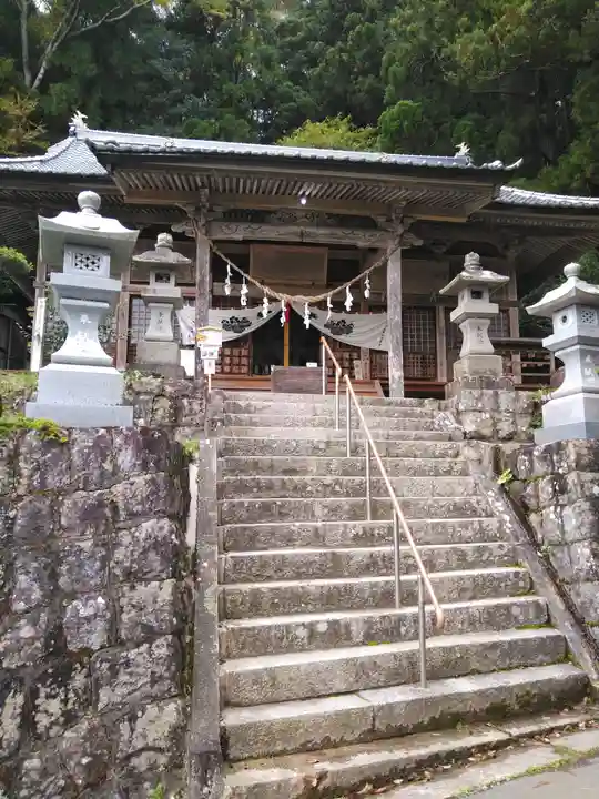木幡山隠津島神社(二本松市)の本殿・本堂