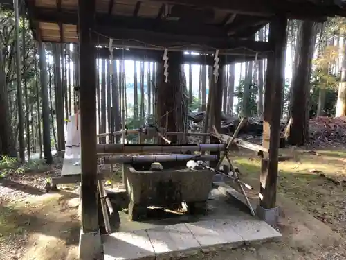 長尾天満宮の手水舎