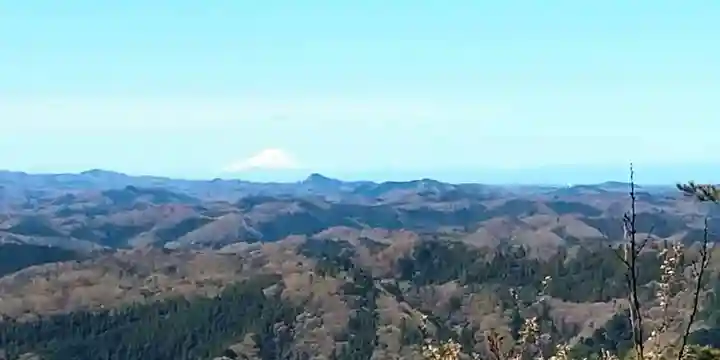 青麻三光神社の景色