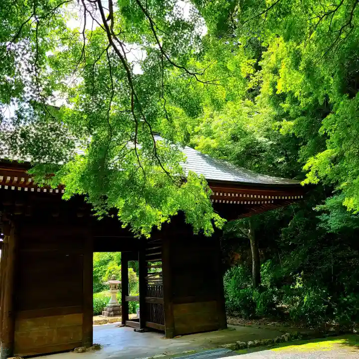 普門寺(切り絵御朱印発祥の寺)の山門・神門