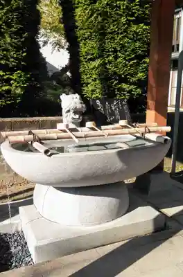 石和八幡宮(官知物部神社)の手水舎