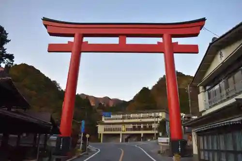 榛名神社の鳥居