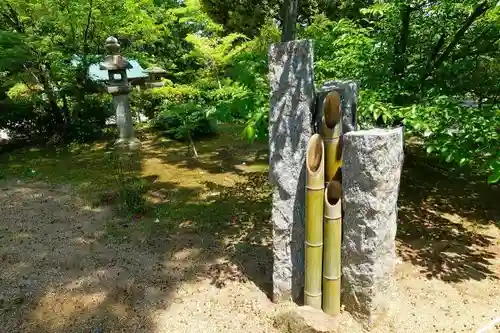 龍田大社の庭園