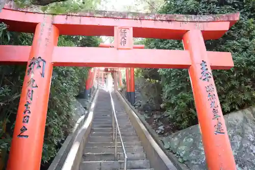 紅姫稲荷神社の鳥居