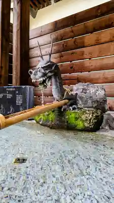 鎮守氷川神社の手水舎