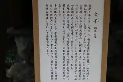 文子天満宮の歴史