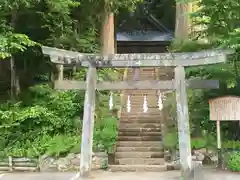 戸隠神社中社の鳥居