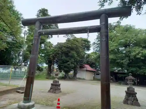 飯泉八幡神社の鳥居