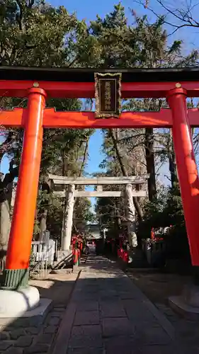 馬橋稲荷神社の鳥居