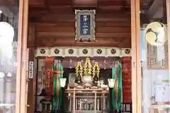 常陸第三宮　吉田神社の本殿