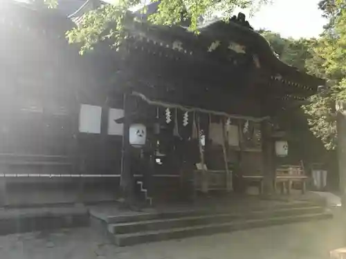 山名八幡宮の本殿・本堂
