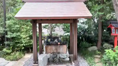  六本木天祖神社の手水舎