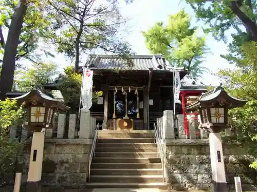 千束八幡神社の本殿・本堂