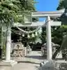 草加神社の鳥居