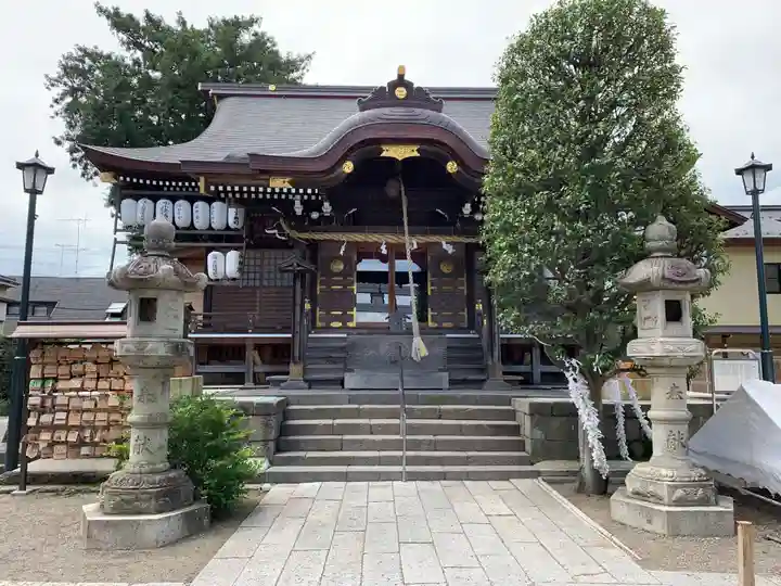 健田須賀神社の本殿・本堂