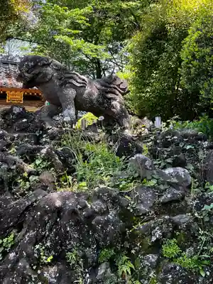 敷島神社の狛犬