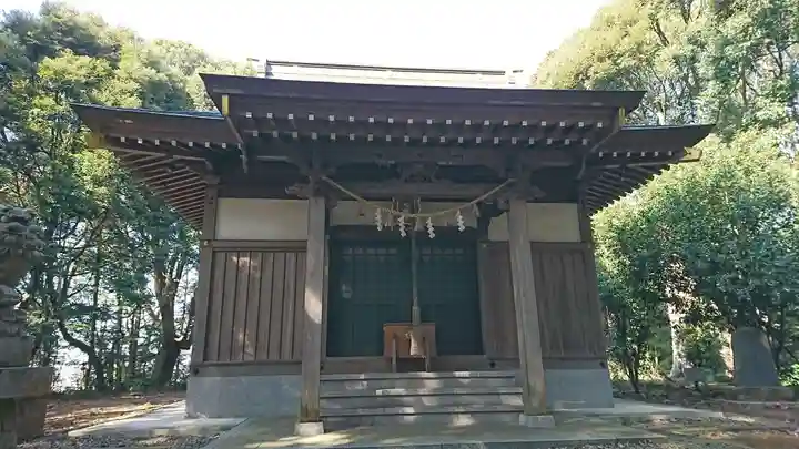 面足神社の本殿・本堂