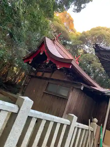 吉部田八幡宮の本殿