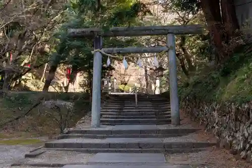 唐澤山神社の鳥居