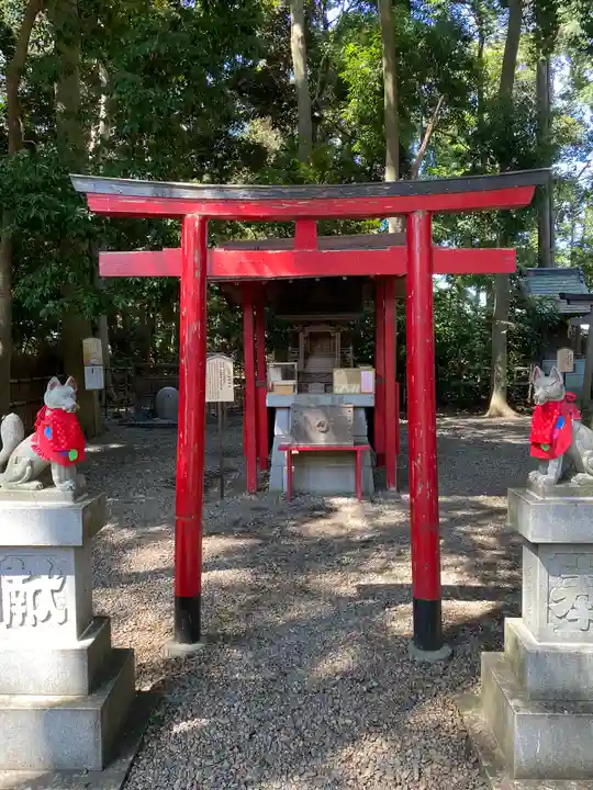岩槻久伊豆神社の末社・摂社