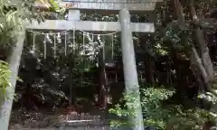 飽波神社の鳥居