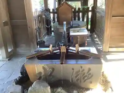 愛知県高浜市春日神社の手水舎