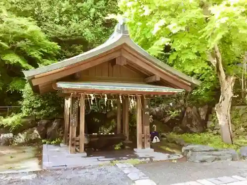 鎌倉宮の手水舎