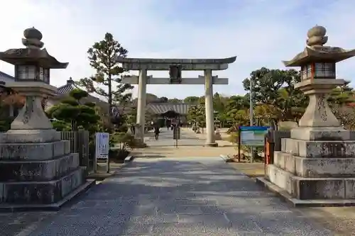 誉田八幡宮の鳥居