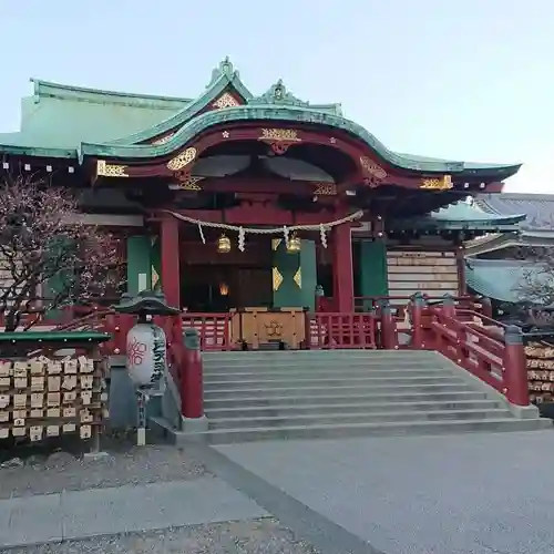 亀戸天神社の本殿・本堂