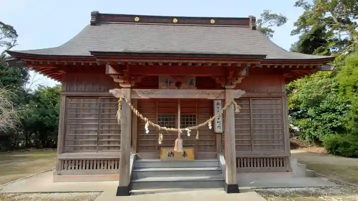 惶根神社の本殿・本堂