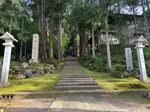 大塩八幡宮の庭園