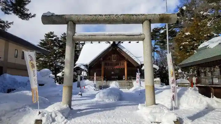 富良野神社の鳥居