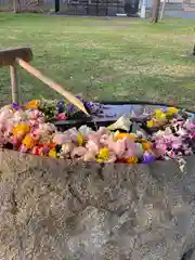 当別神社の手水