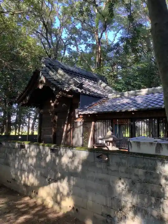 犬ヶ坪神明社の本殿・本堂