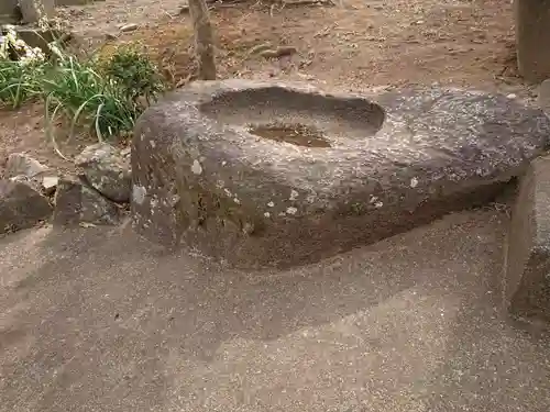 御殿山町稲荷の手水舎