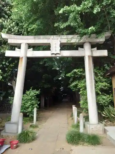 一山神社の鳥居