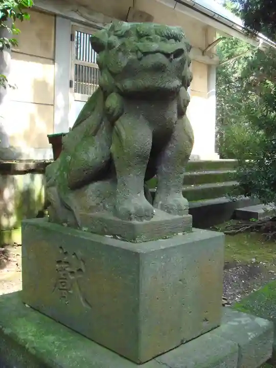 姉埼神社の狛犬