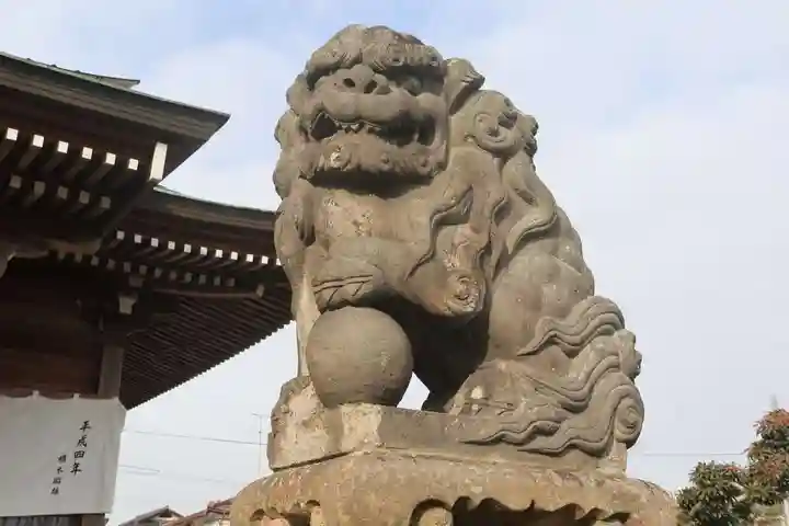 熊野福藏神社の狛犬