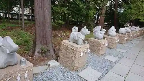 甲斐國一宮 浅間神社の狛犬