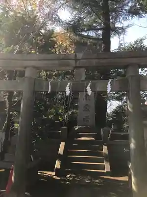 玉川神社の鳥居