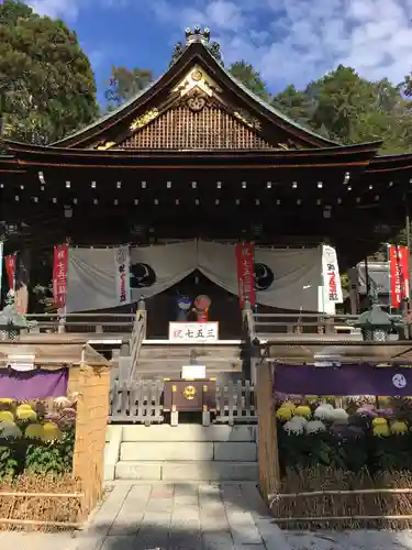 日牟禮八幡宮の本殿・本堂