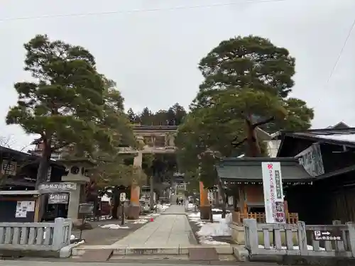 櫻山八幡宮の鳥居