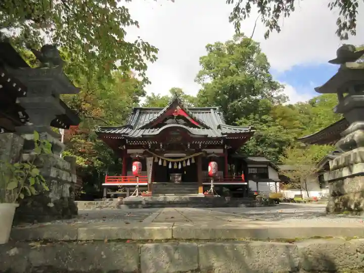 山中諏訪神社の本殿・本堂