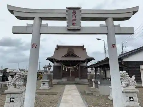 稲荷神社の鳥居