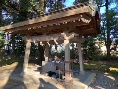 朝日森天満宮の手水舎