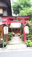 五十稲荷神社(栄寿稲荷神社)の鳥居