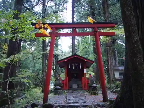 瀧尾神社（日光二荒山神社別宮）の鳥居