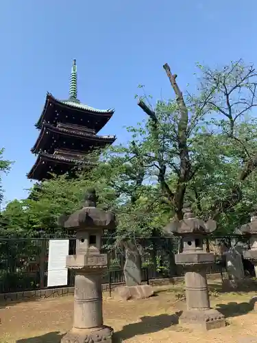 上野東照宮の塔