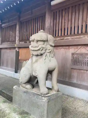 野田八幡宮の狛犬